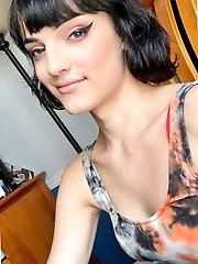 Sweet shemale mistresses are taking off their panties