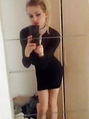 Ladyboy GFs are taking off their underwear for fun